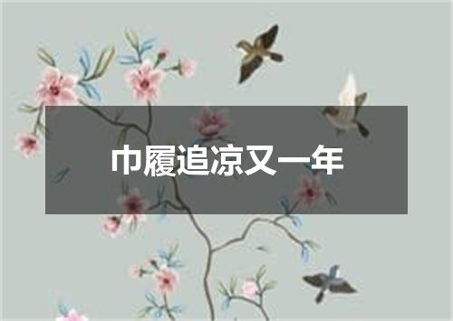 巾履追凉又一年