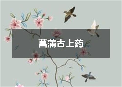 菖蒲古上药