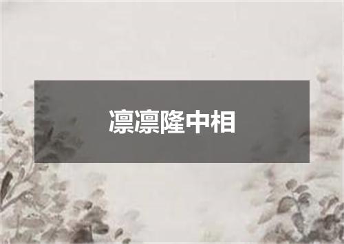 凛凛隆中相