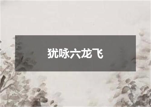 犹咏六龙飞