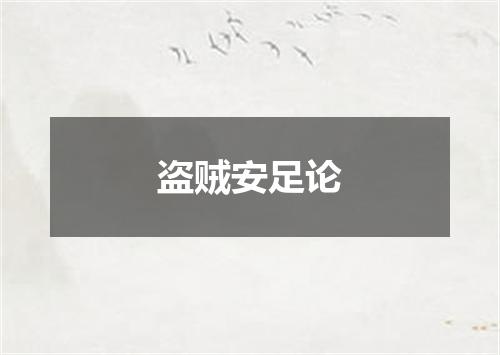 盗贼安足论