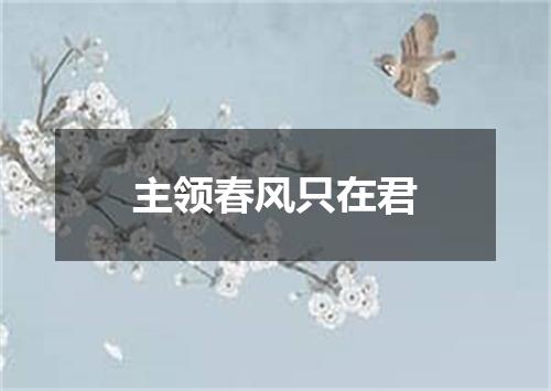 主领春风只在君