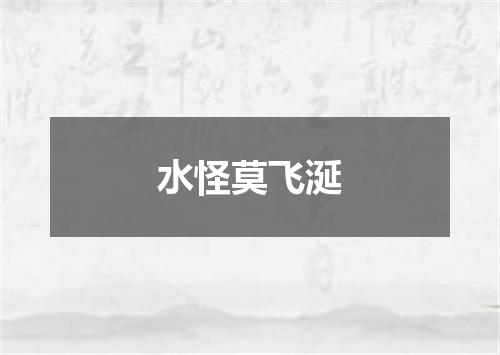 水怪莫飞涎