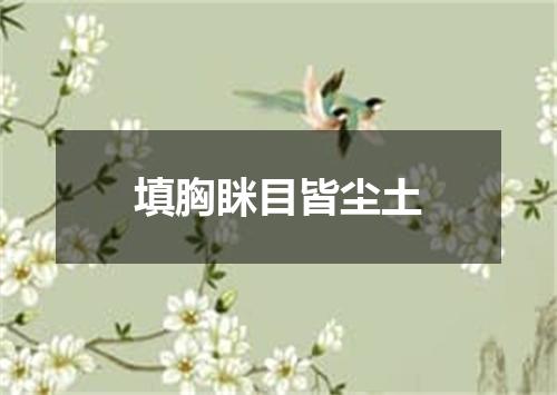 填胸眯目皆尘土