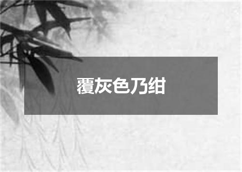 覆灰色乃绀