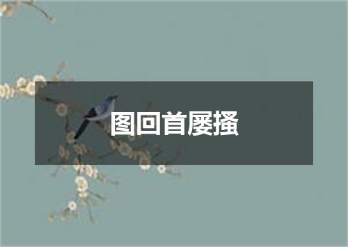 图回首屡搔