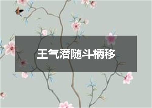 王气潜随斗柄移