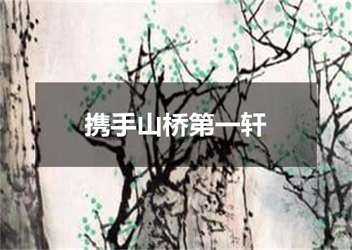 携手山桥第一轩