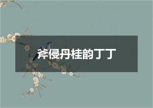 斧侵丹桂韵丁丁