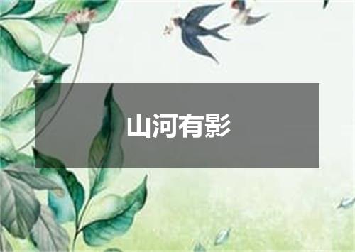 山河有影
