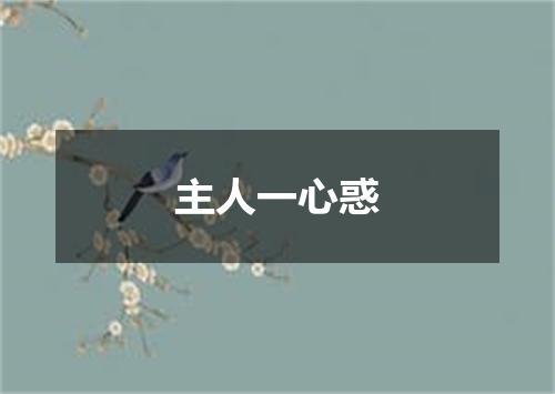主人一心惑