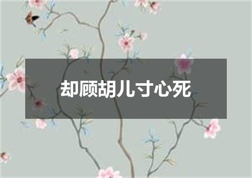 却顾胡儿寸心死