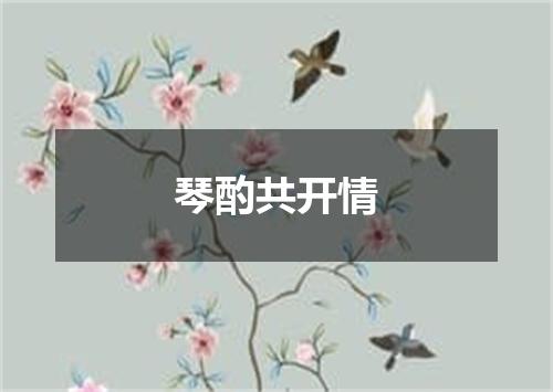 琴酌共开情