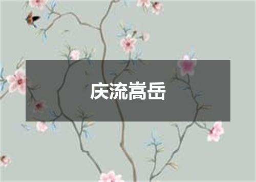庆流嵩岳
