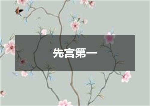 先宫第一