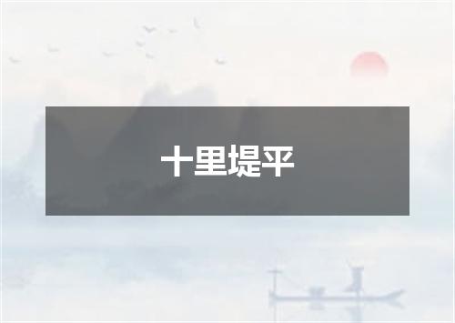 十里堤平