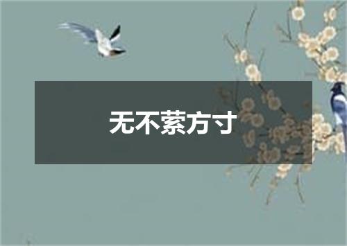 无不萦方寸