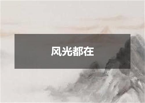 风光都在