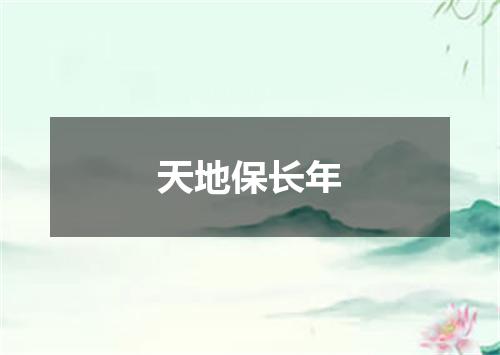 天地保长年