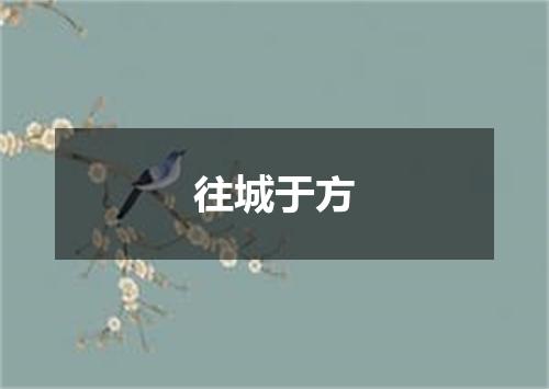 往城于方