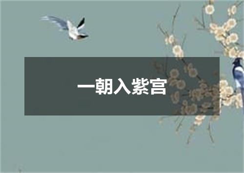 一朝入紫宫