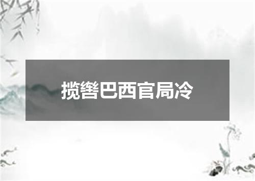 揽辔巴西官局冷