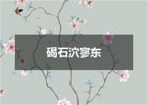 碣石泬寥东