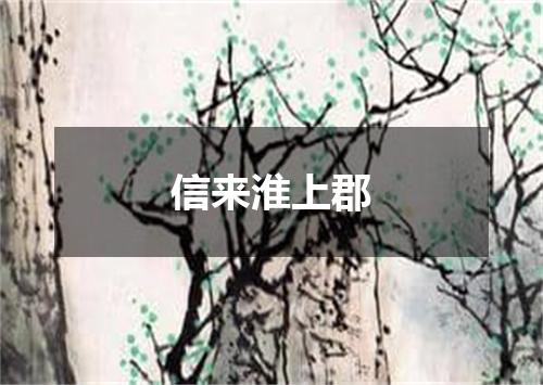 信来淮上郡