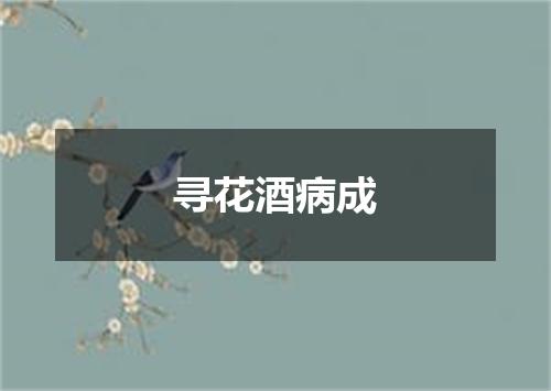 寻花酒病成