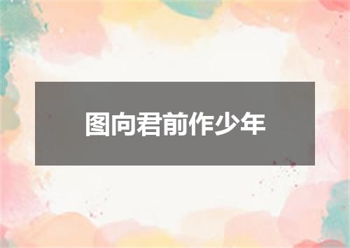 图向君前作少年
