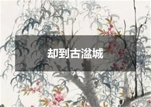 却到古湓城