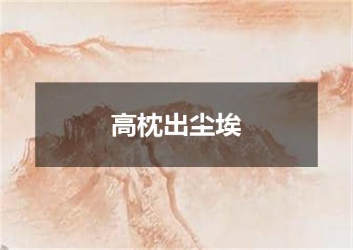 高枕出尘埃