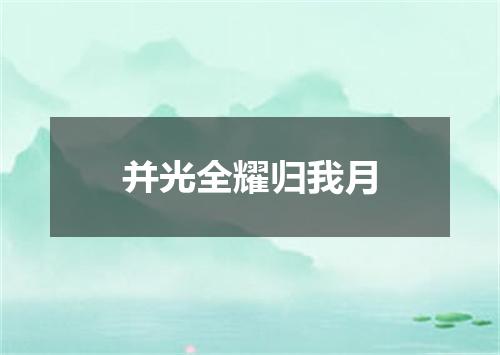 并光全耀归我月