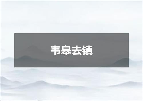 韦皋去镇