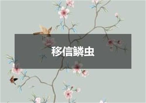 移信鳞虫