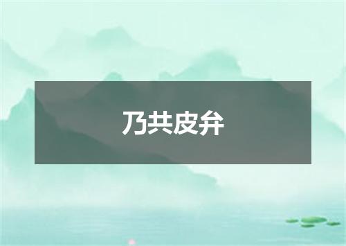 乃共皮弁