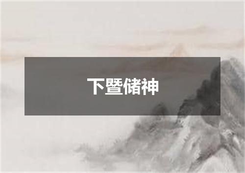 下暨储神