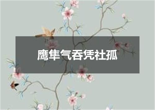 鹰隼气吞凭社孤
