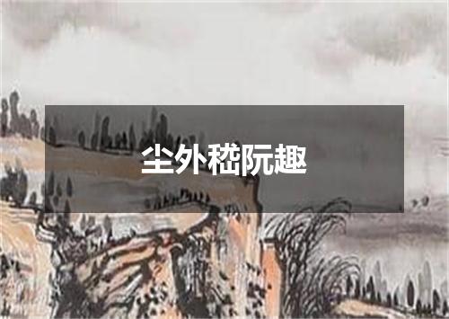 尘外嵇阮趣