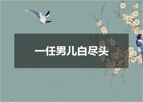 一任男儿白尽头