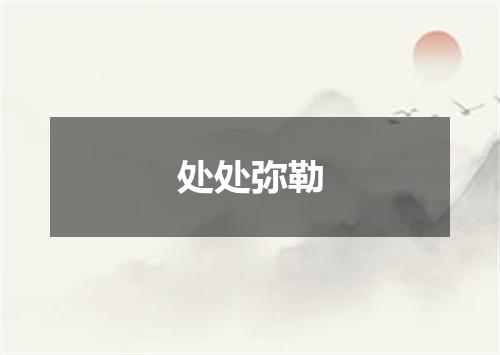处处弥勒