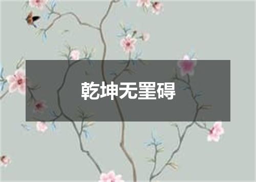 乾坤无罣碍