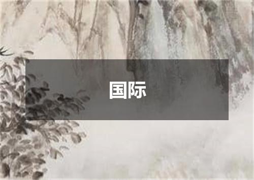 国际