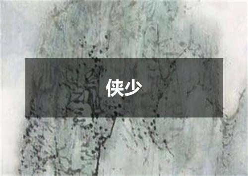 侠少