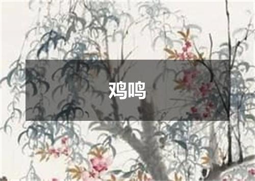 鸡鸣