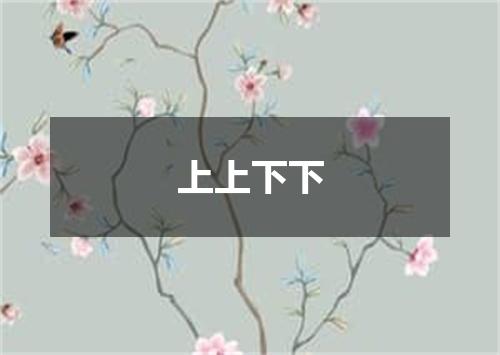 上上下下