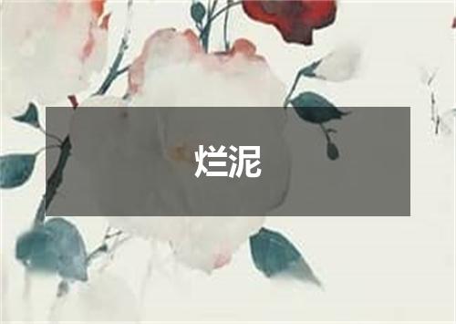 烂泥