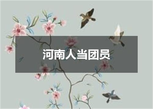 河南人当团员