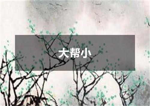 大帮小