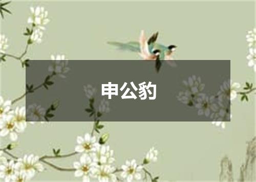 申公豹
